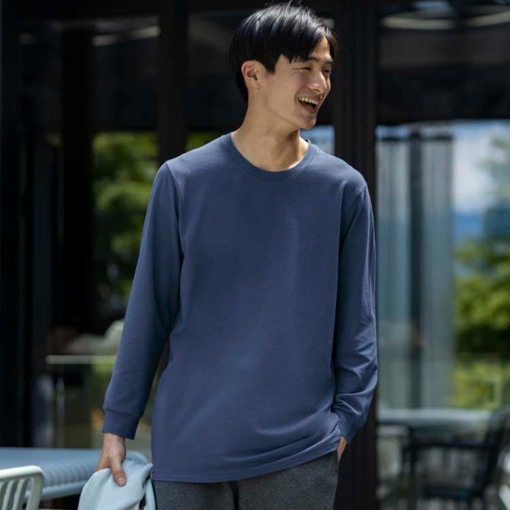 Men’s Uniqlo 100% Cotton Long Sleeve